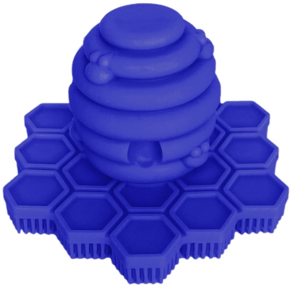 Big Bee, Little Bee - Kids Original ScrubBEE, 100% Silicone Childrens Bath Scrub - Picture 1 of 3